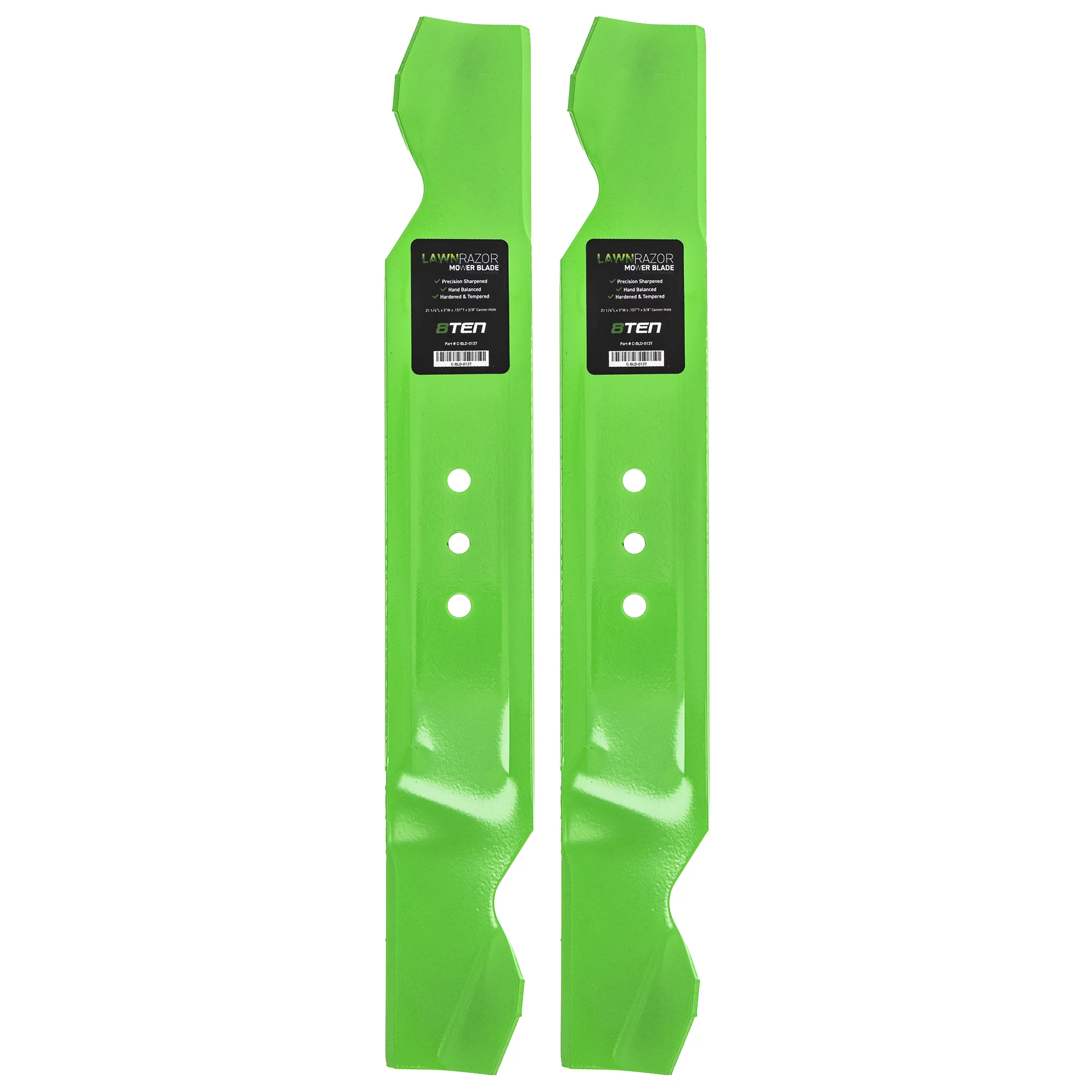 LawnRAZOR Blade Set for MTD Cub Cadet 42 inch 942-0538 2 Pack 810-CBL2359D