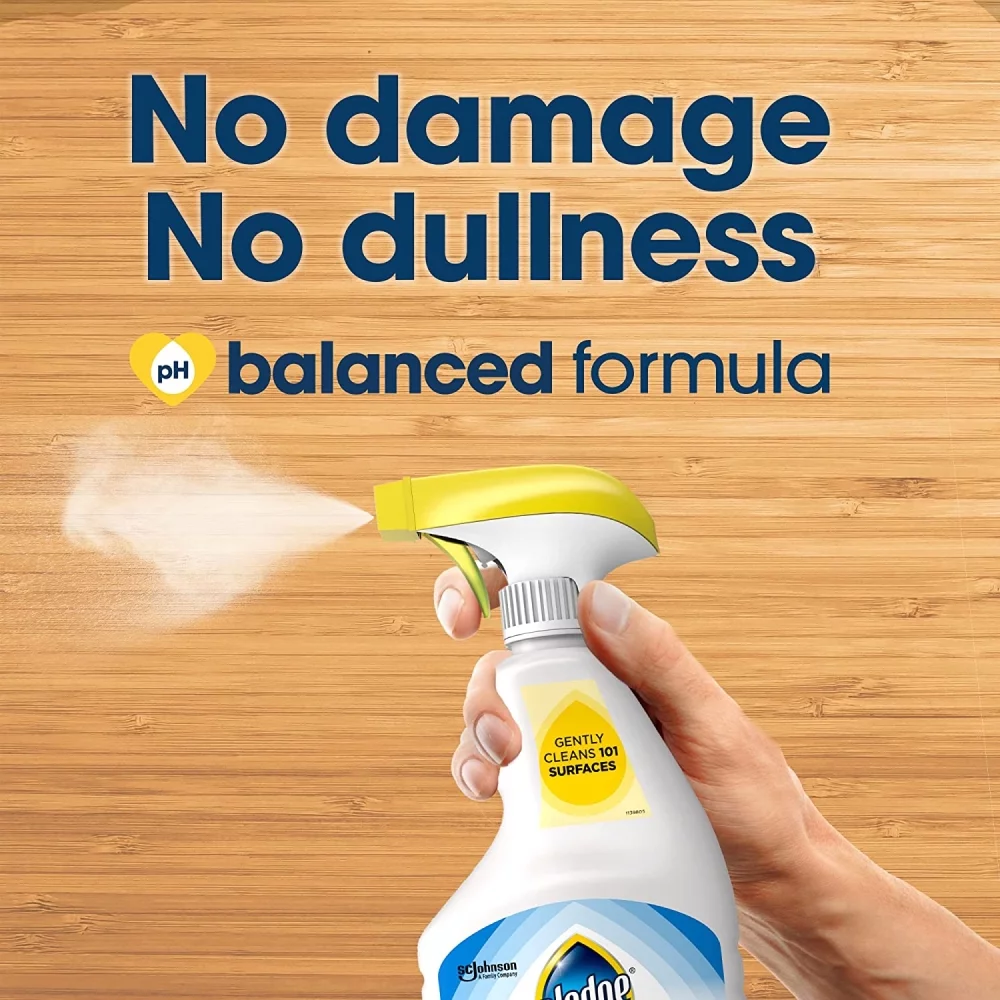 Pledge Multi Surface Cleaner Everyday Clean Trigger Spray 25 oz. Lavender, 6 Pack