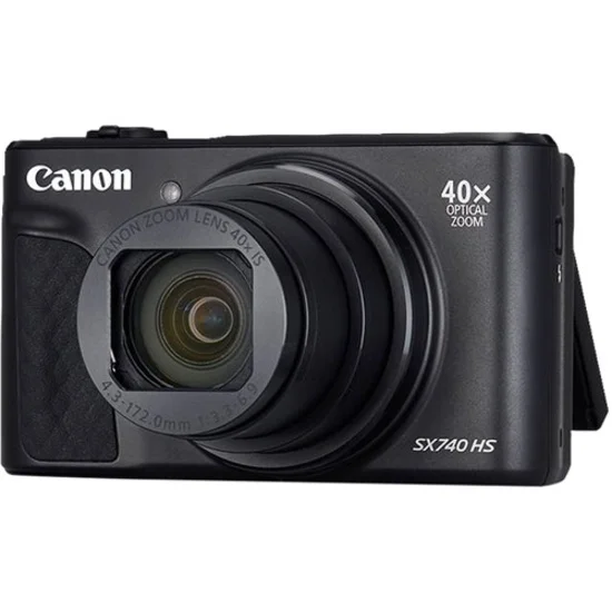 Canon PowerShot SX740 HS 20.3 Megapixel Compact Camera, Black