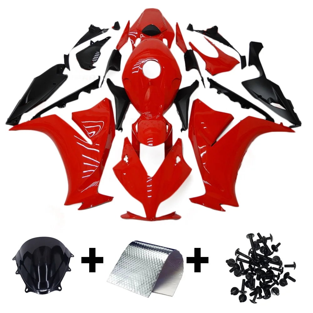 Sportfairings Motorcycle ABS Red Fairings Kit for Honda CBR1000RR 2012 - 2016 Bodywork