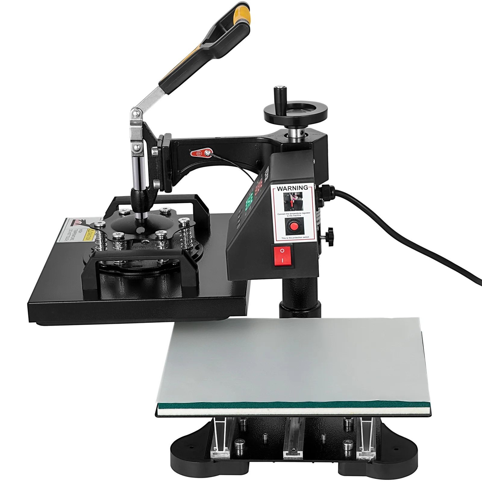 BENTISM Heat Press Machine 2In1 10x12in Sublimation Print Transfer DIY T-shirt Cap