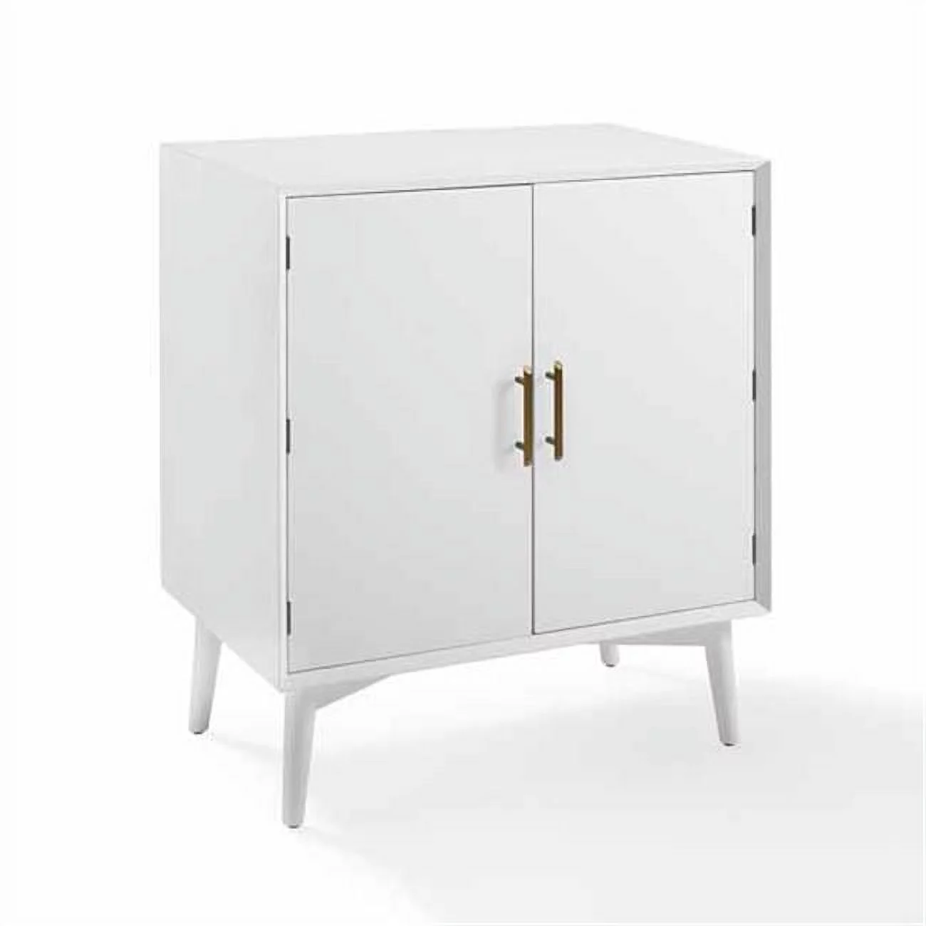 Crosley Landon 2 Door Bar Cabinet in White