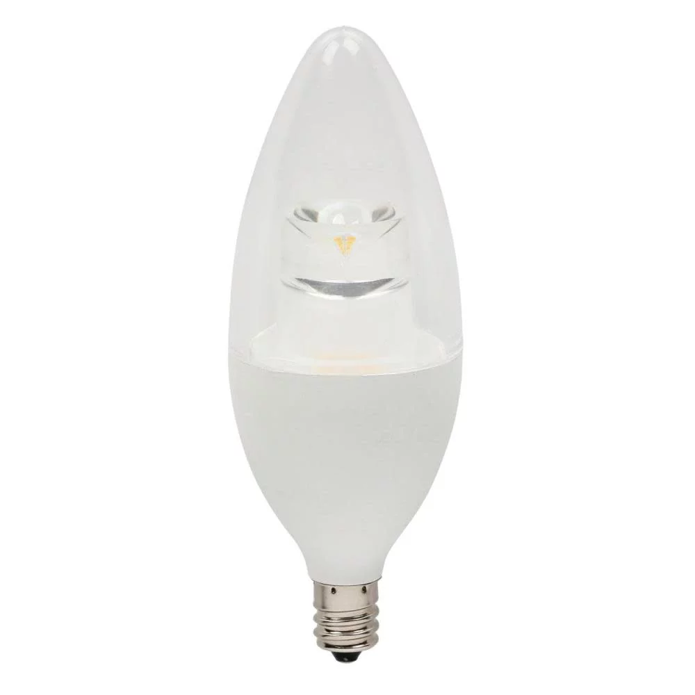 Westinghouse Lighting 7 Watt (60 Watt Equivalent) , B13 LED, Dimmable Light Bulb, Warm White (2700K) E12 Base