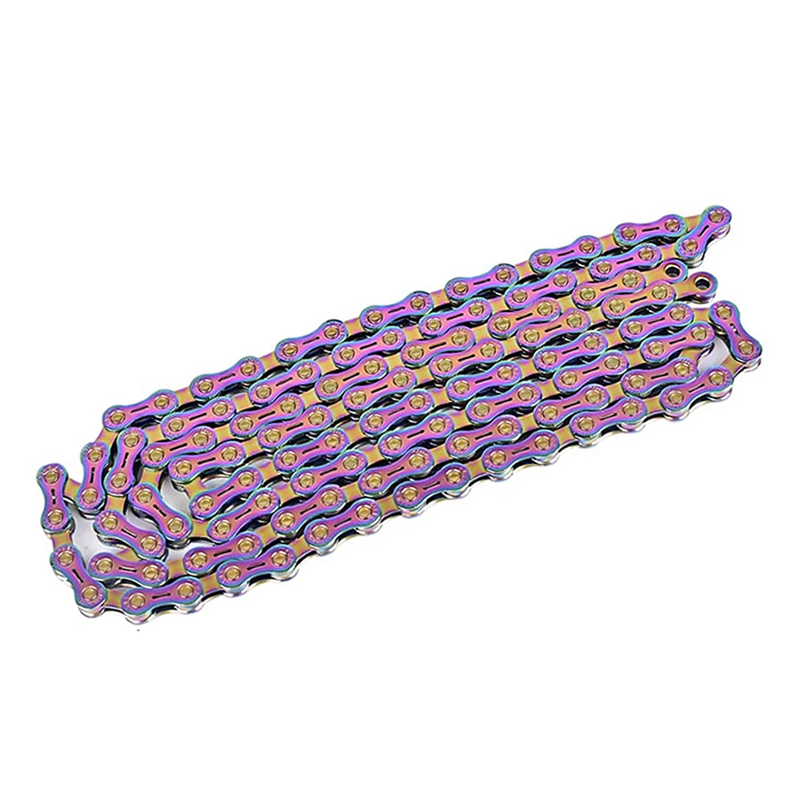 Bike Chain 11 Speed Chain 120 Links Steel High Strength Bike Derailleur Chain Lightweight Replacement for Shimano Campagnolo and Sram