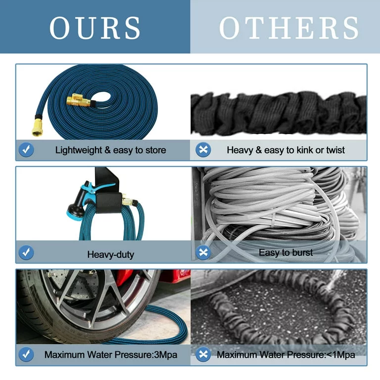 100FT Garden Water Hose