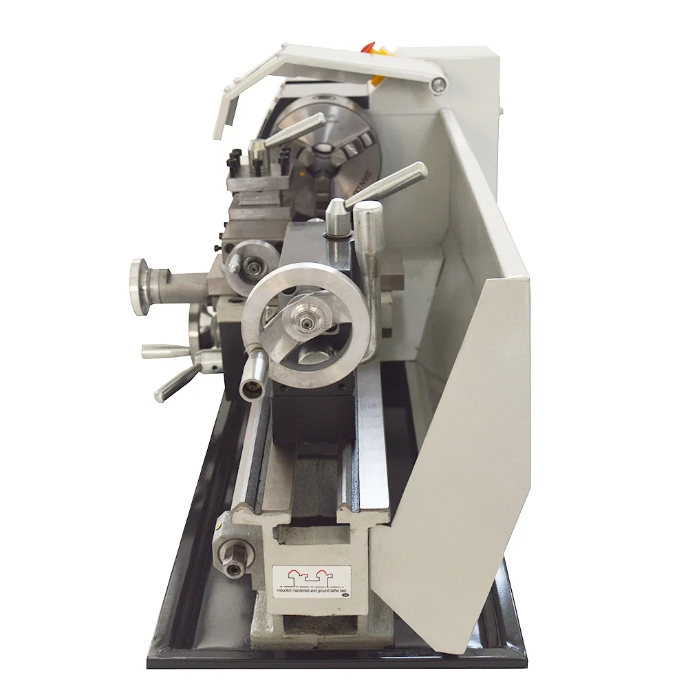 EQCOTWEA Precision Metal Bench Lathe Inch Thread 110V 900W Brushless Motor