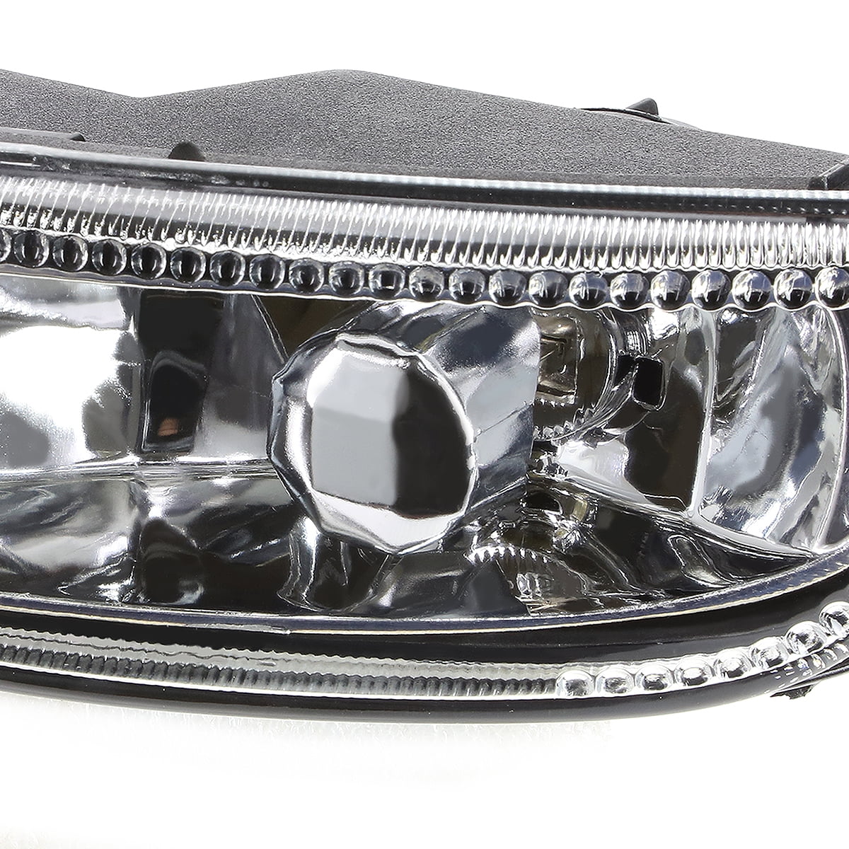 DNA Motoring FL-ZTL-206-CH For 2001 to 2002 Toyota Corolla Front Bumper Driving Fog Light Lamp Clear Lens