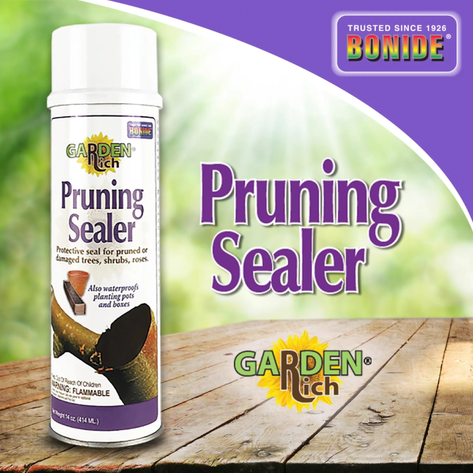 Bonide Aerosol Pruning Sealer for Shrub, Tree, or Rose, 14oz