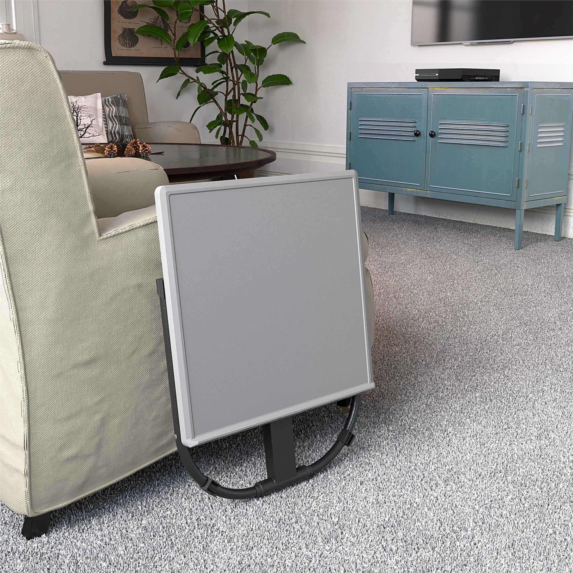 COSCO Multi-Functional, Adjustable Height Personal Folding Activity Table, Gray