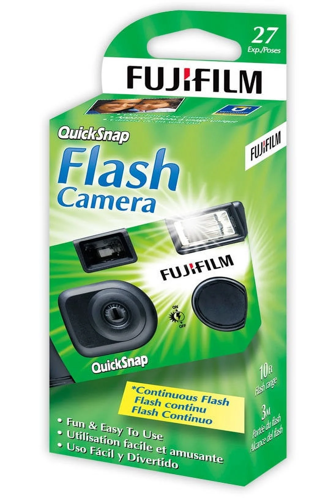 Fujifilm One Time Use 35mm Camera with Flash - 35mm