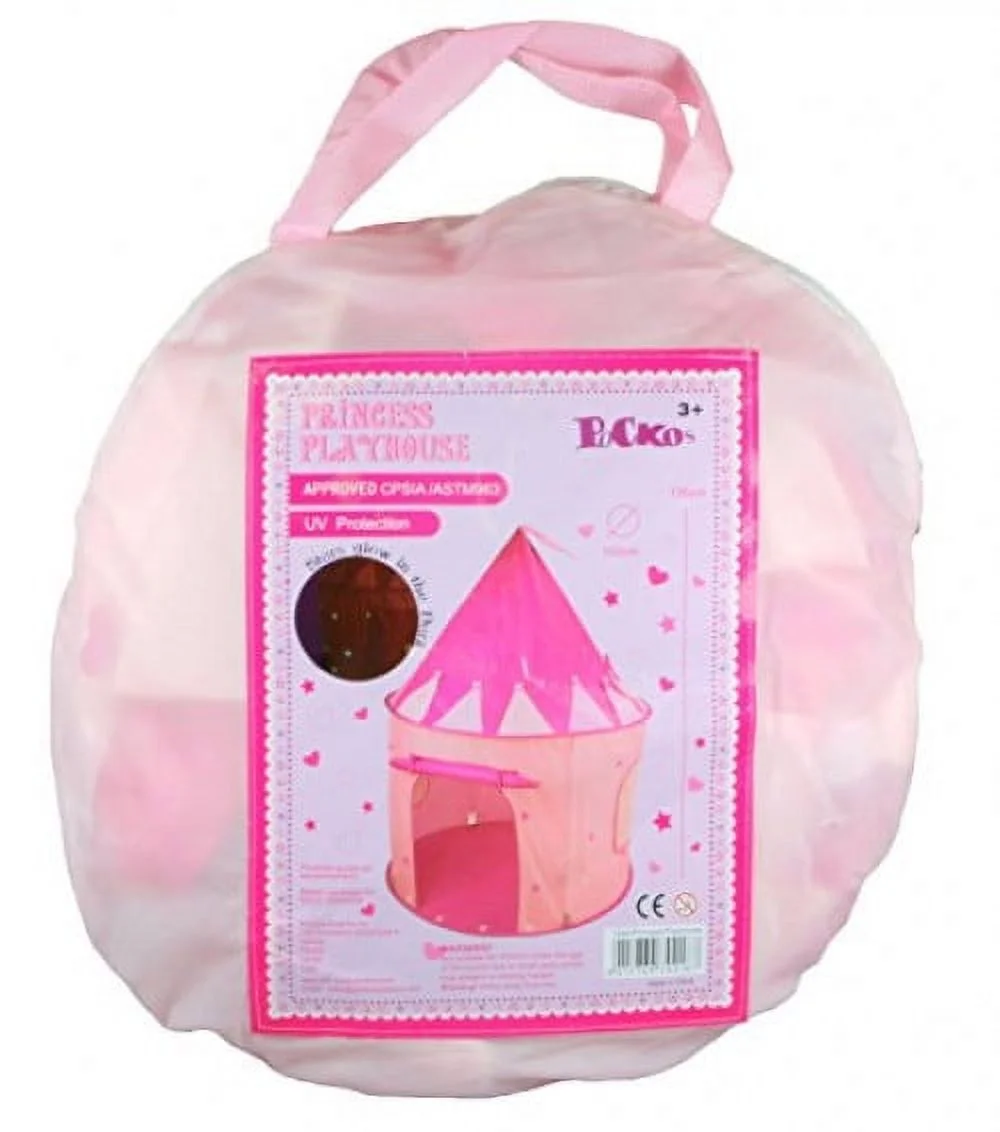 Play Tent Princess Castle by Pockos - Features Glow in The Dark Stars