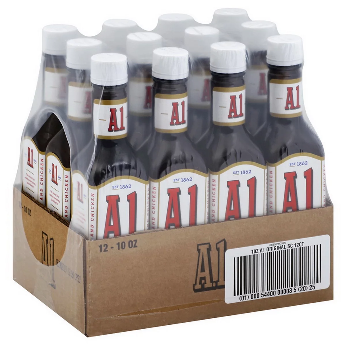 A.1. Original Steak Sauce Bottle, 10 oz - Case of 12