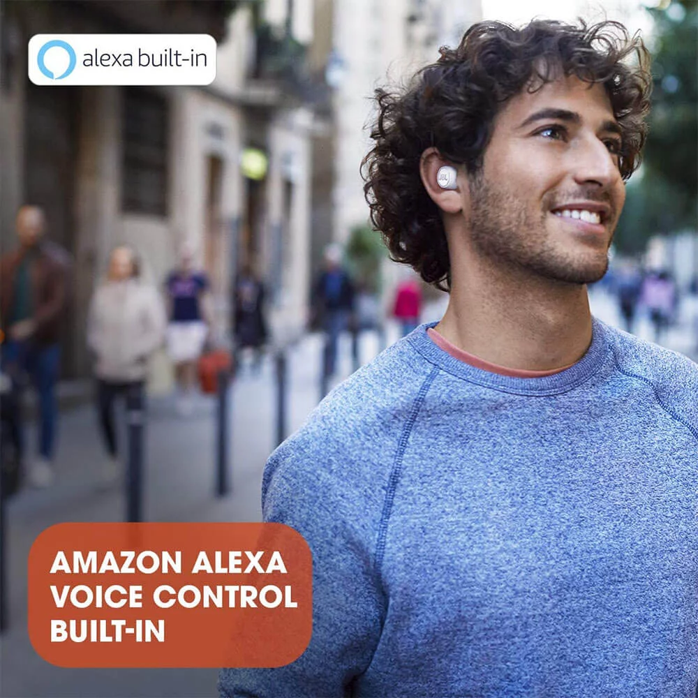 JBL LIVE300TWSWH LIVE 300TWS True Wireless White In-Ear Headphones with Smart Ambient