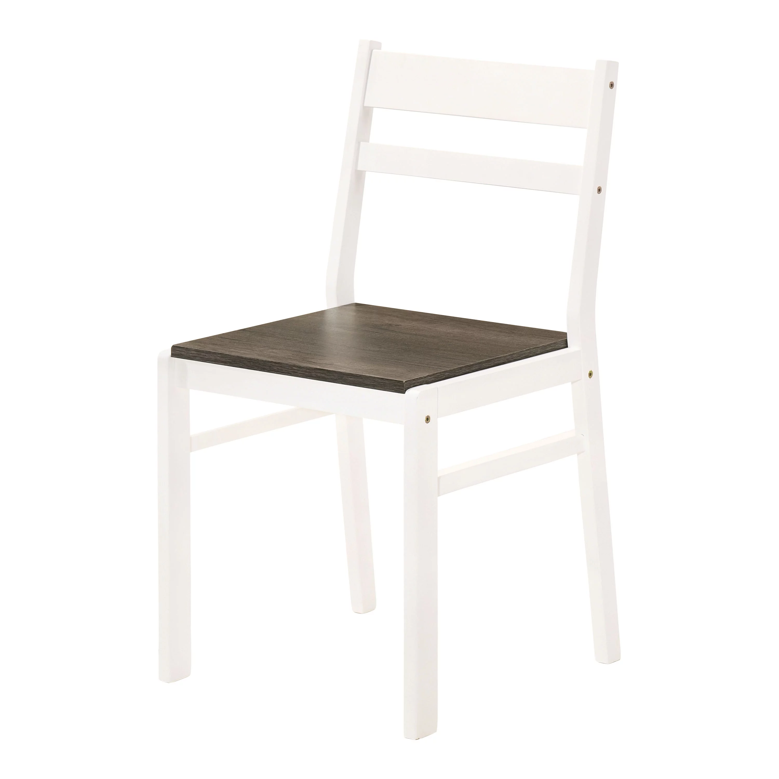 Furniture of America Royst 5-Piece Wood Dining Set, Gray and White