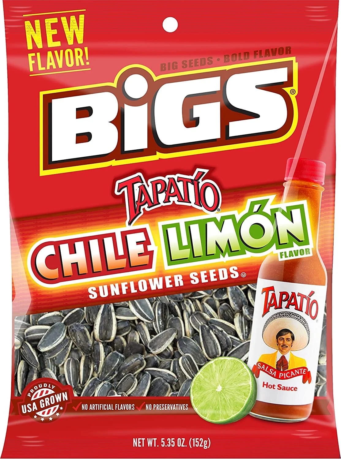 Chile Limon Sunflower Seeds, 5.35-Ounce Bag (Pack Of 3)
