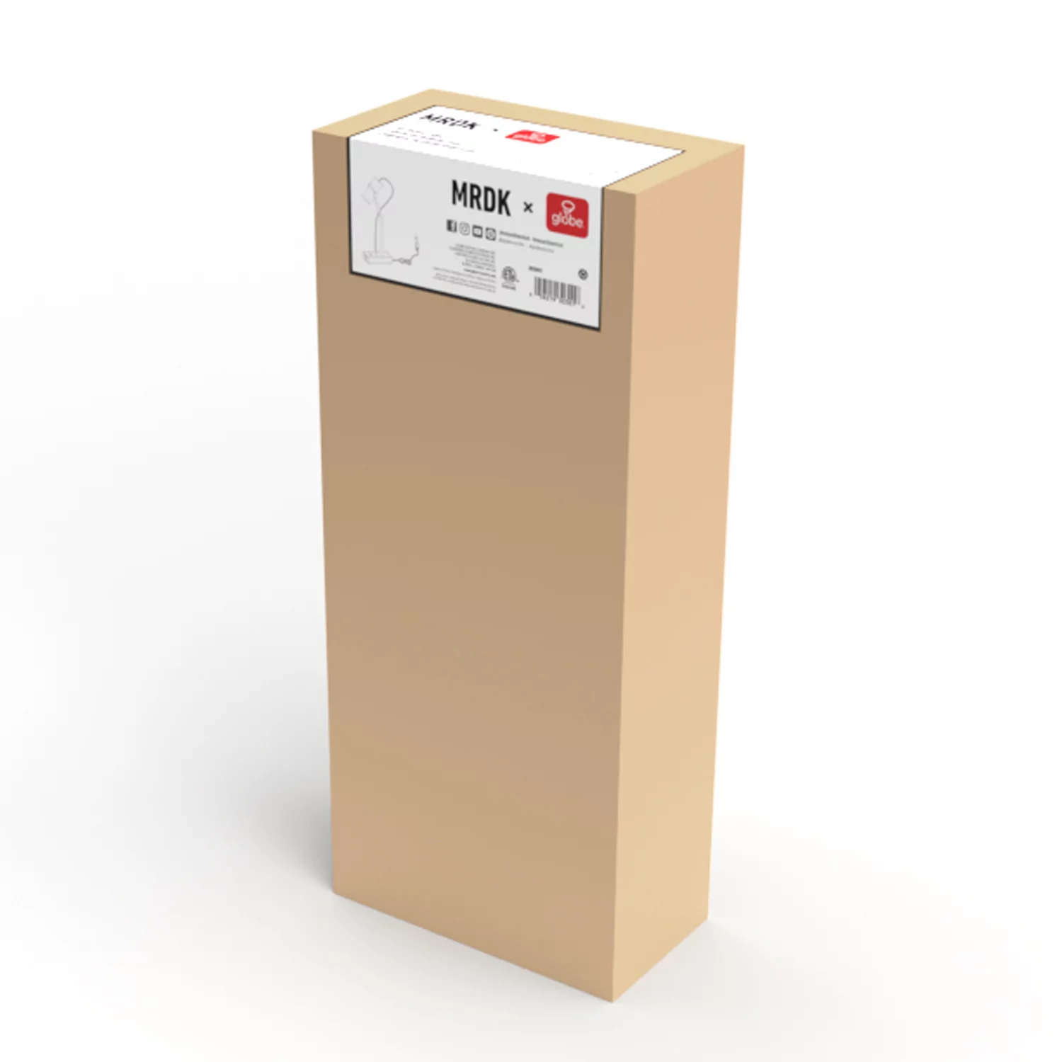 Globe Electric LED Desk Lamp with Matte Black Shade, 91002621