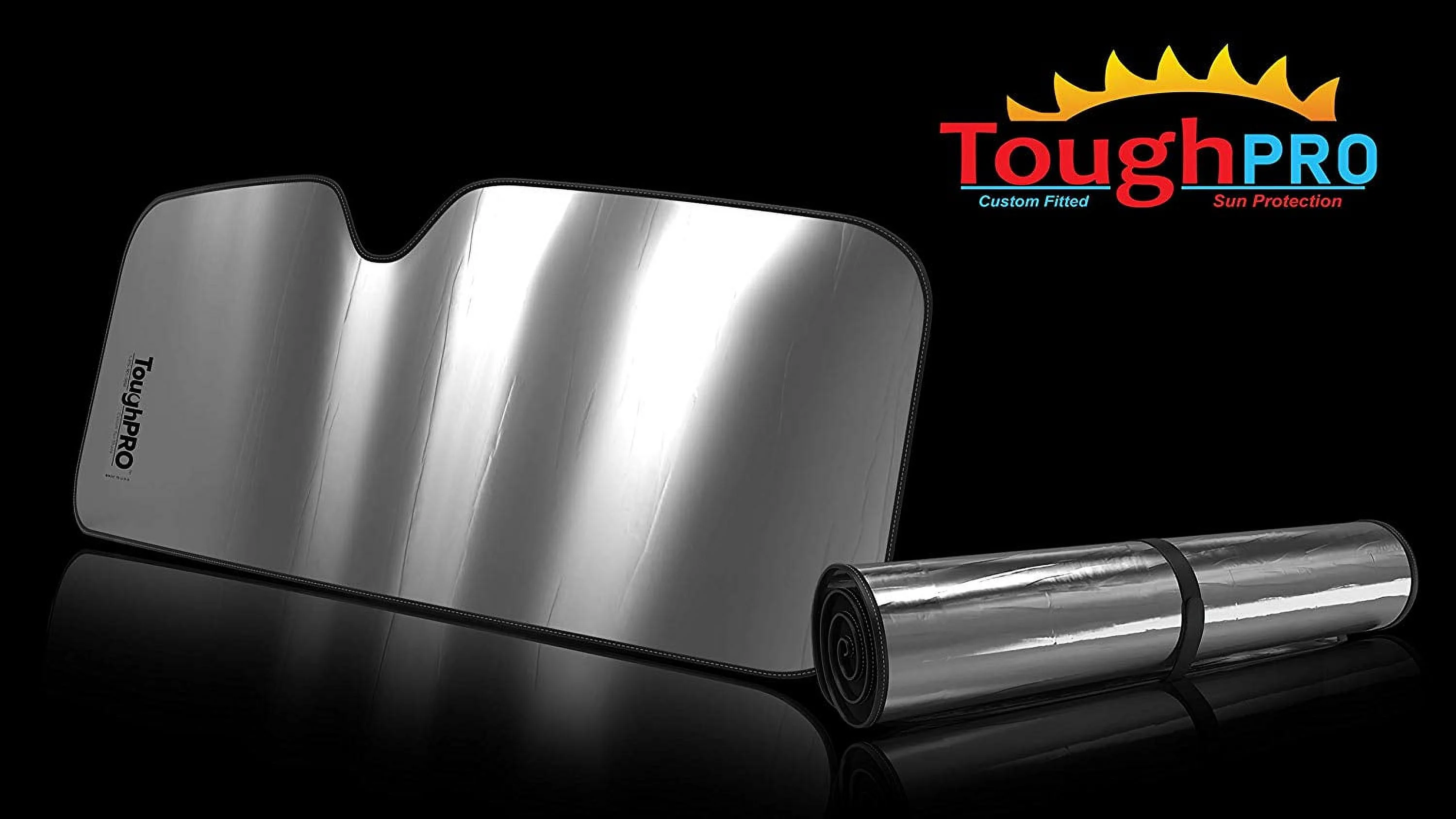 TOUGHPRO Floor Mat Accessories Set (Front Row + 2nd Row) Compatible with Mercedes-Benz GLC - All Weather - Heavy Duty - (Made in USA) - 2021