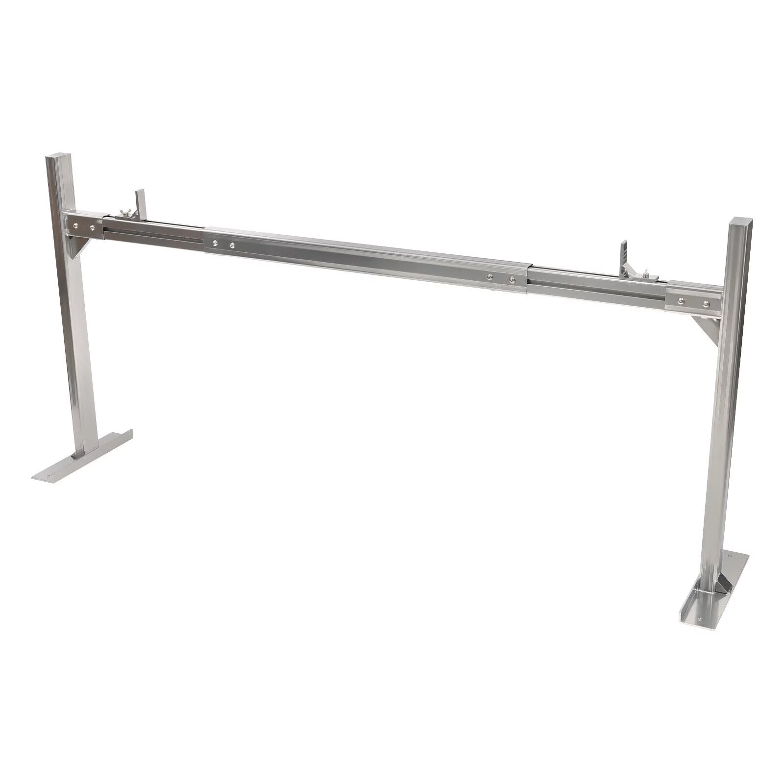 Adjustable Width 800lb 2*Truck Rack 71x14x34in Pick up Truck Ladder Rack Trailer