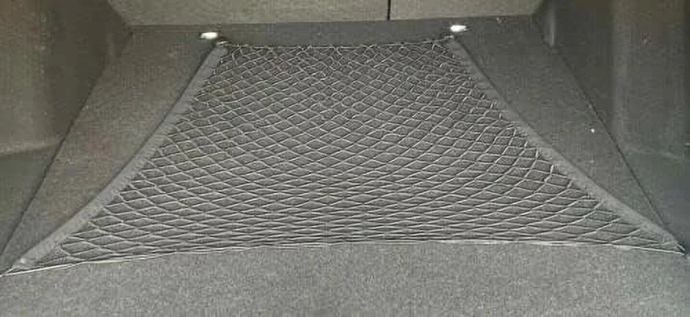 EACCESSORIES EA Trunk Organizer Cargo Net for Ford C-Max 2013-2018 – Floor Style Cargo Net for Hatchback – Premium Mesh Car Trunk Organizer Vehicle Carrier Storage – Compatible Ford C-Max 2013-2018