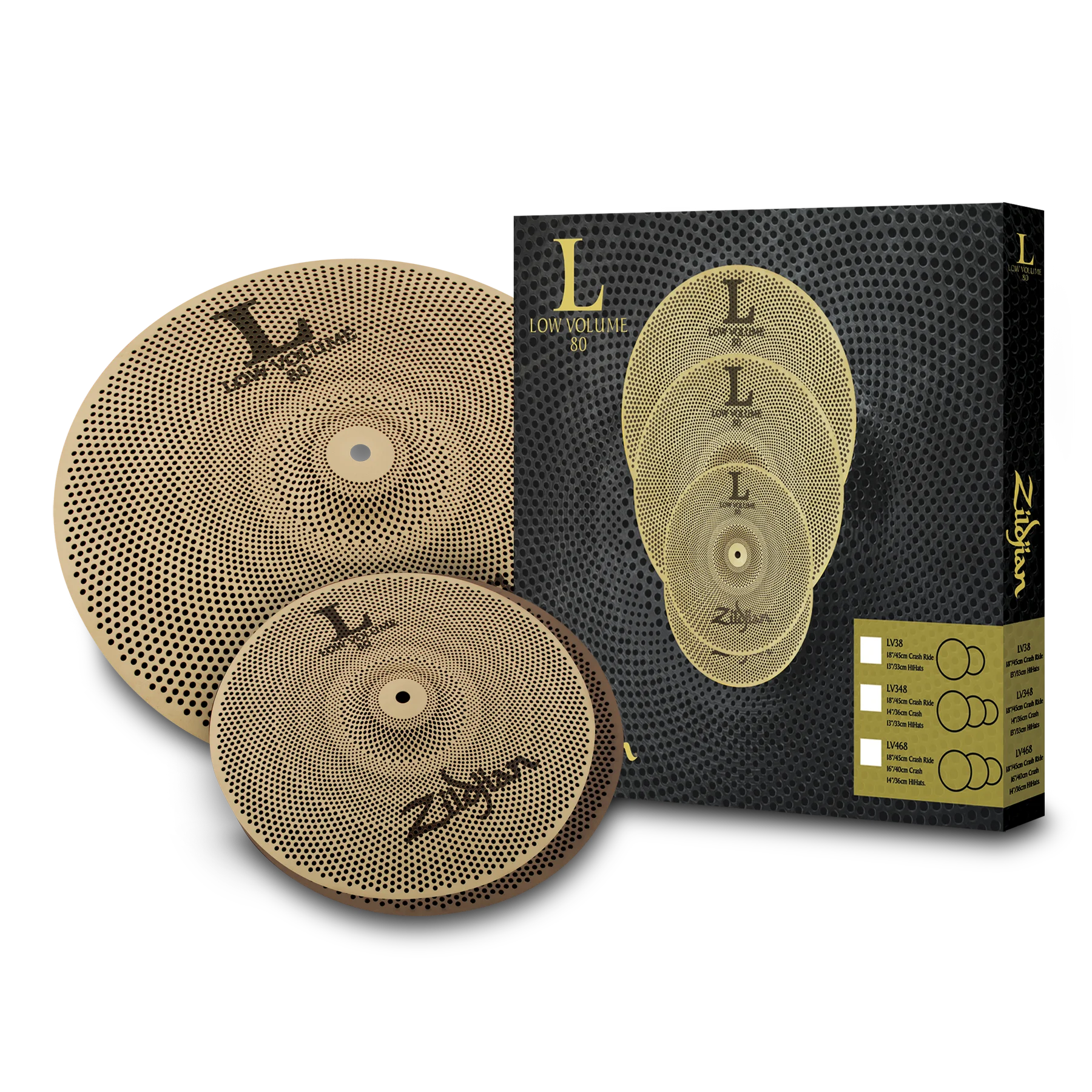 Zildjian Low Volume Cymbal Pack - 13