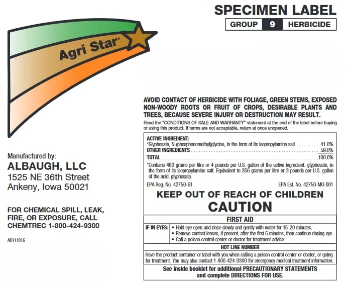 Herbicide (2.5 Gallons)  Glyphosate Concentrate (41%) Herbicide with Surfactant