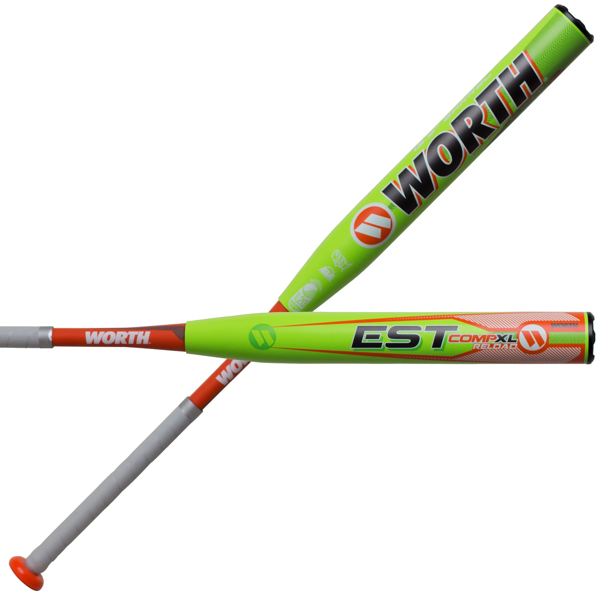 Worth EST COMP XL USSSA Slowpitch Softball Bat, 34