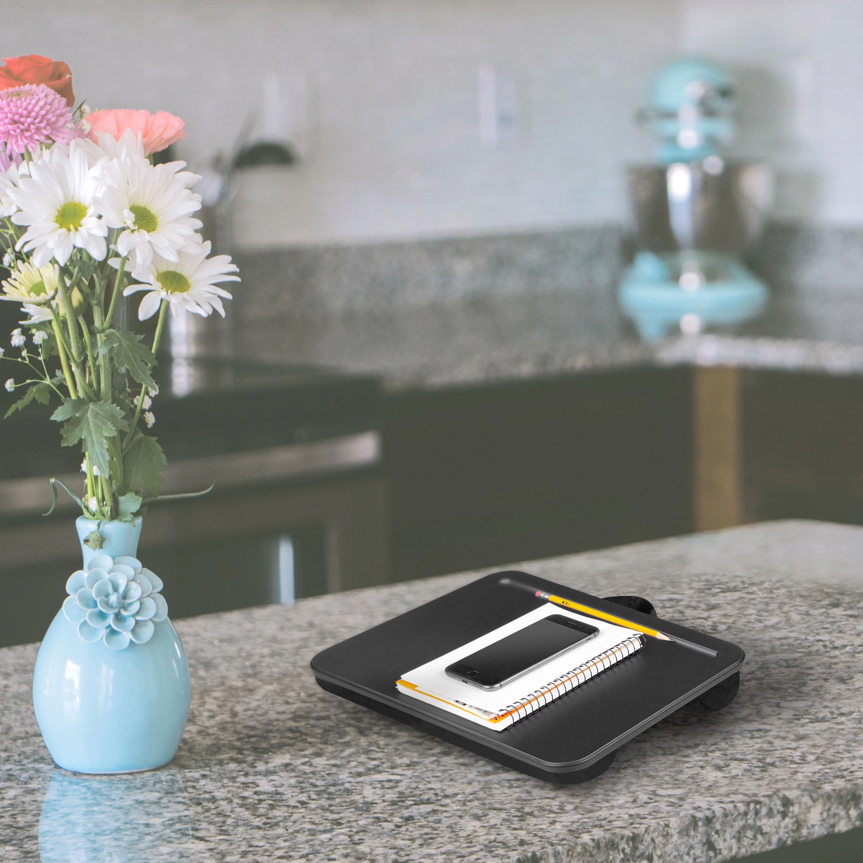 LapGear Compact Lap Desk - Pack of 12 - Black