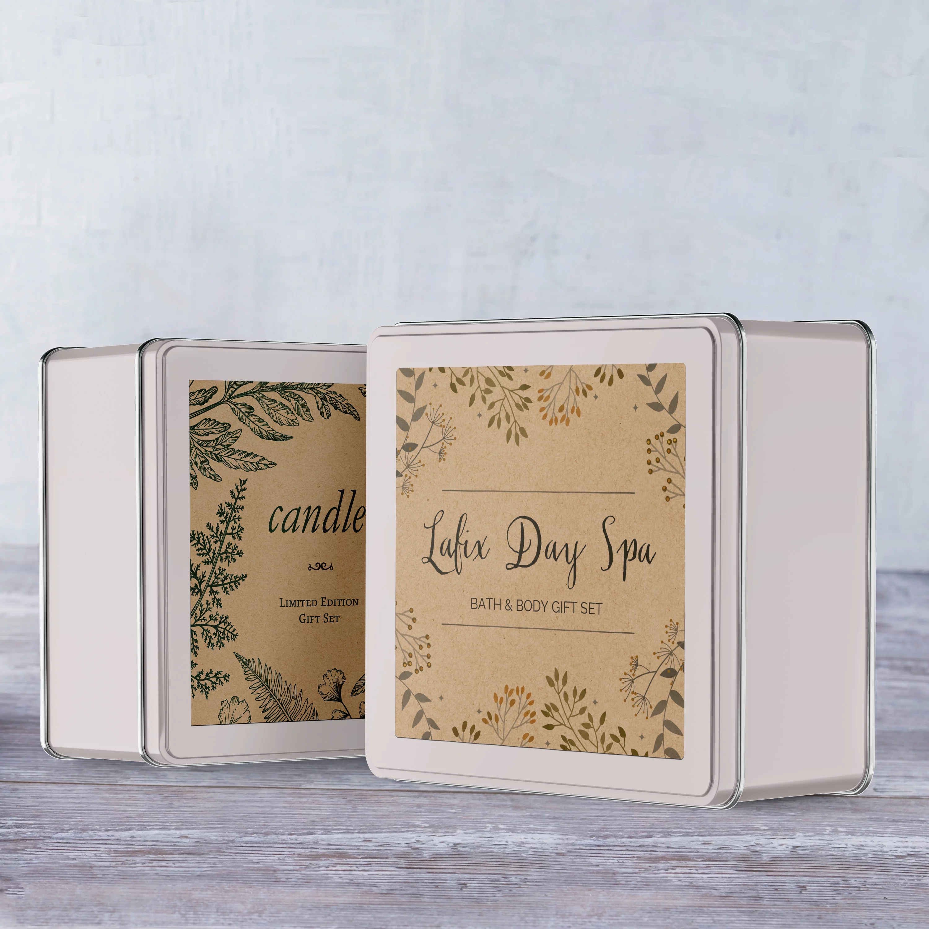 Avery Kraft Brown Square Labels, 8