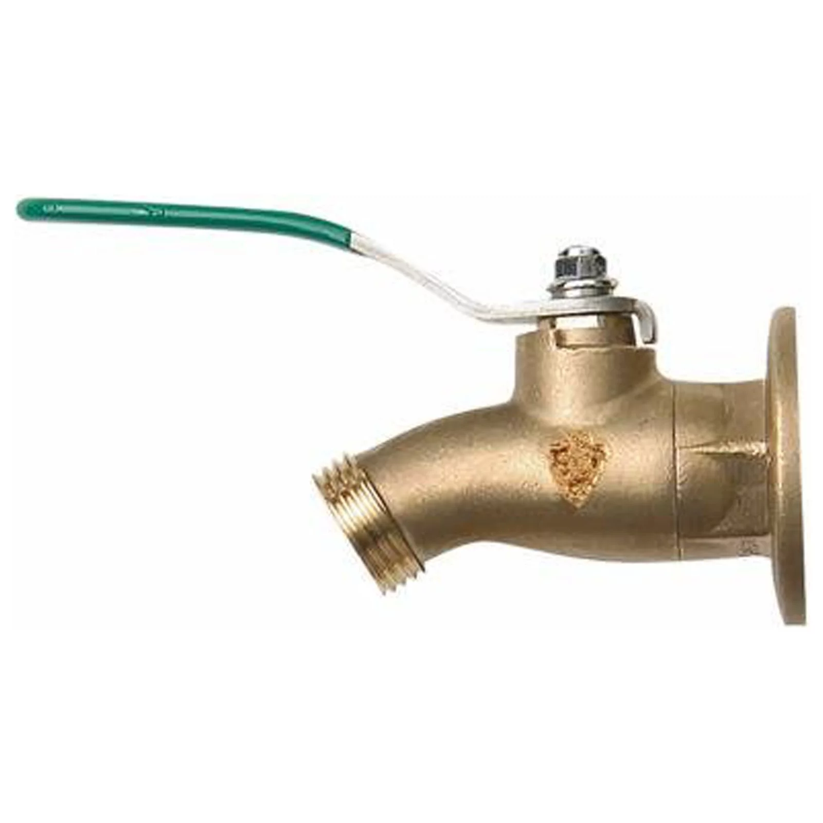 Arrowhead Brass 355BVLF No-Kink Ball Valve Sillcock, Lead-Free, 3/4 FIP x 3/4 In. Hose Thread - Quantity 1