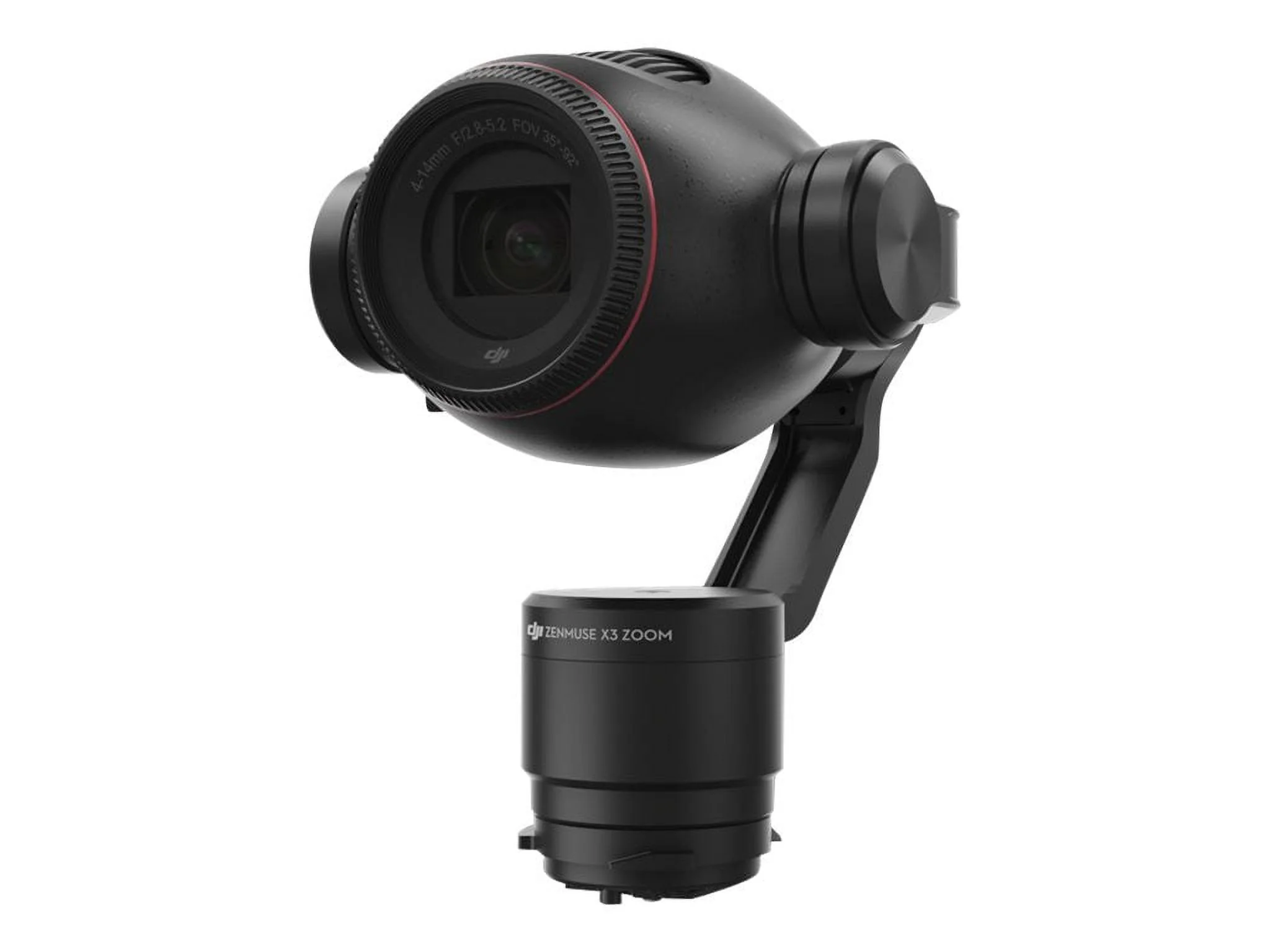 DJI Zenmuse X3 Zoom Gimbal and Camera - Action camera - 4K / 25 fps - 12.76 MP - 3.5x optical zoom - Wireless LAN