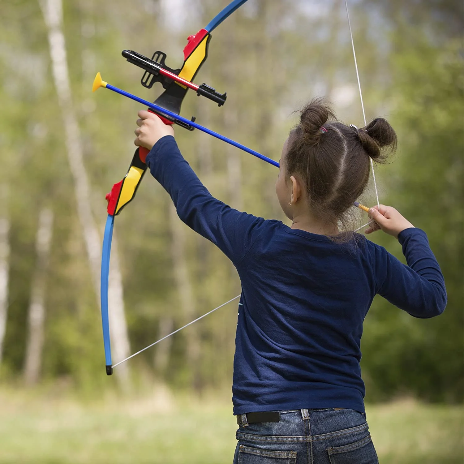 Hey Play 80-TK036593 Kids Bow & Arrow Set