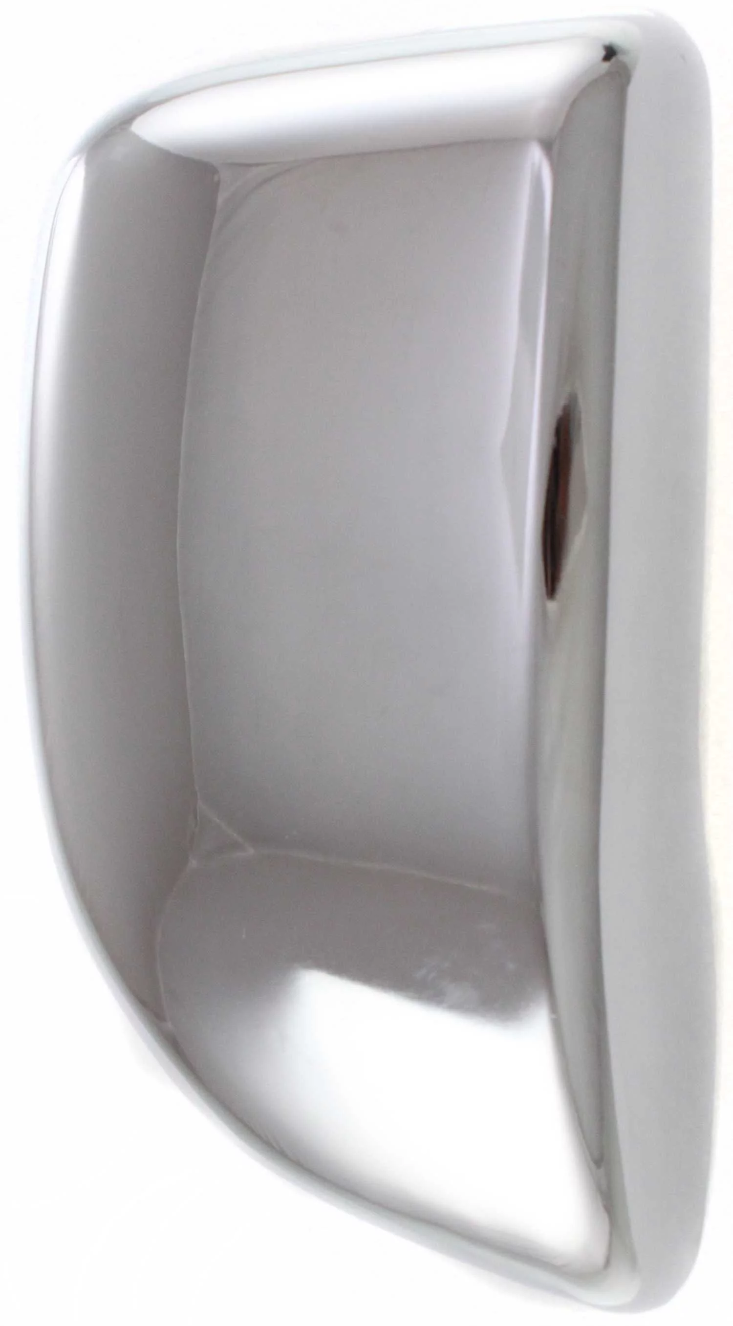 Bumper End Compatible With 1993-1996 Nissan Pathfinder 1993-1994 D21 Front, Left Driver Steel Chrome