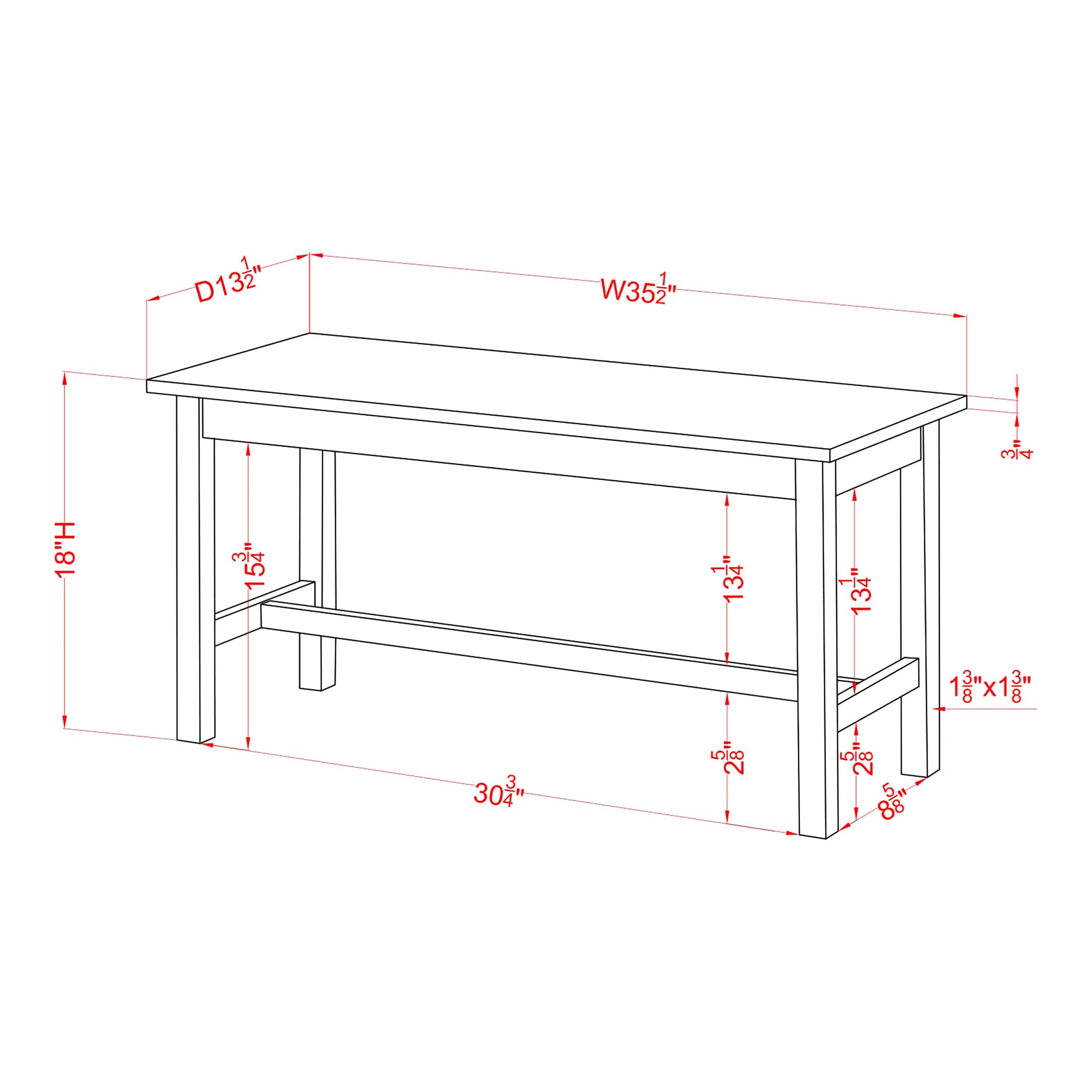 Furniture of America Royst 5-Piece Wood Dining Set, Gray and White