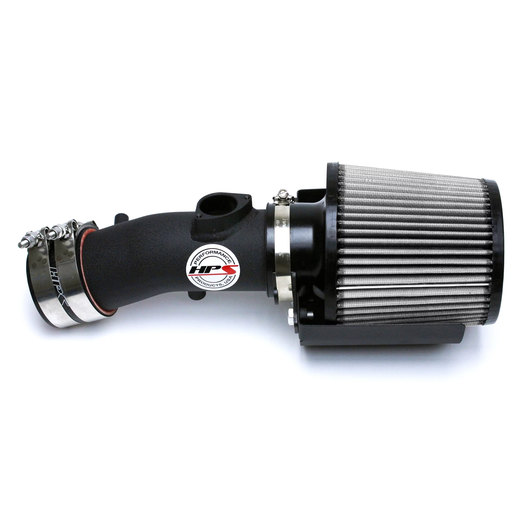 HPS Performance Black Shortram Air Intake for 12-13 Mazda Mazda3 2.0L Skyactiv