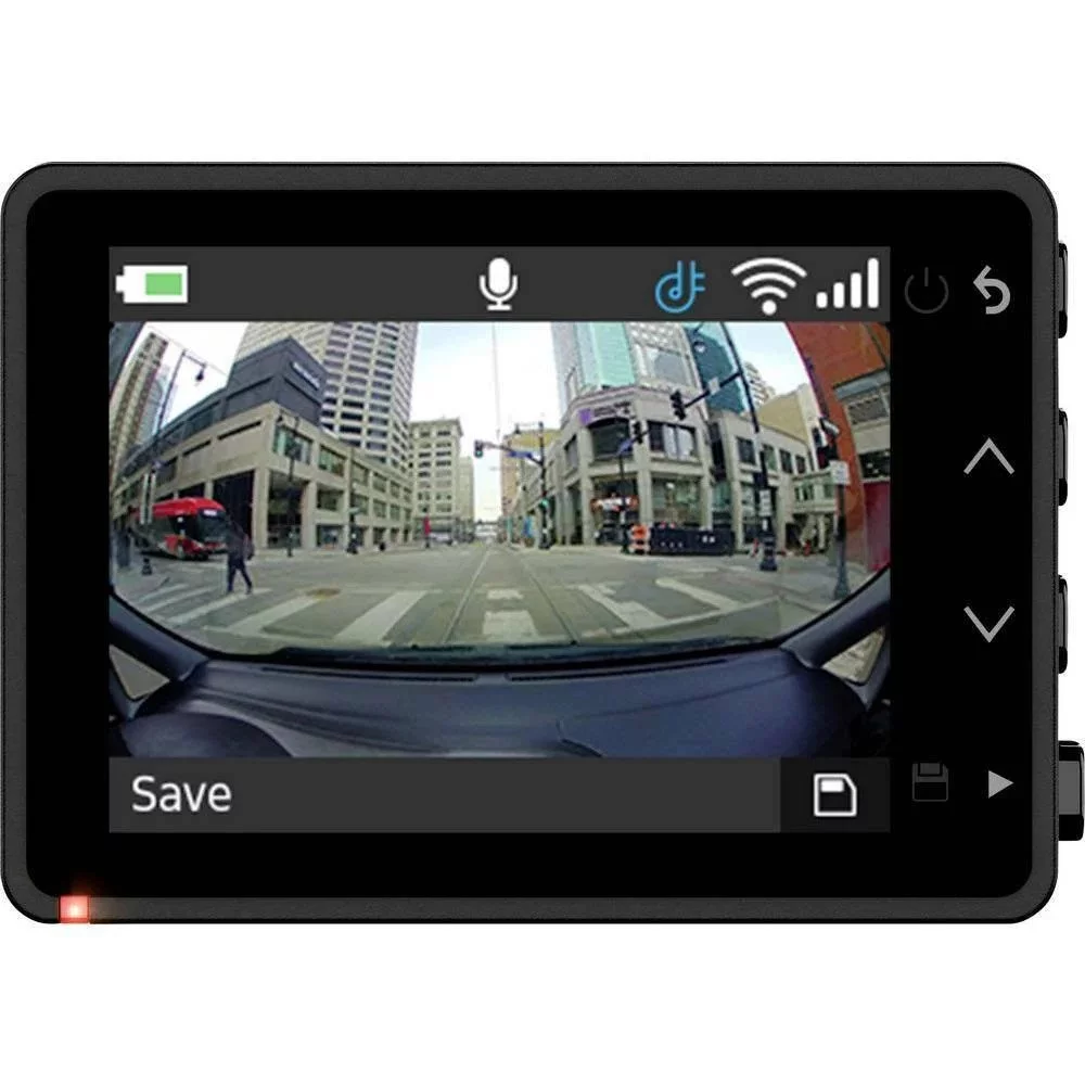 Garmin 010-01750-05 Black Dash Cam 65 with 180?FOV, 1080p, GPS and Voice Control