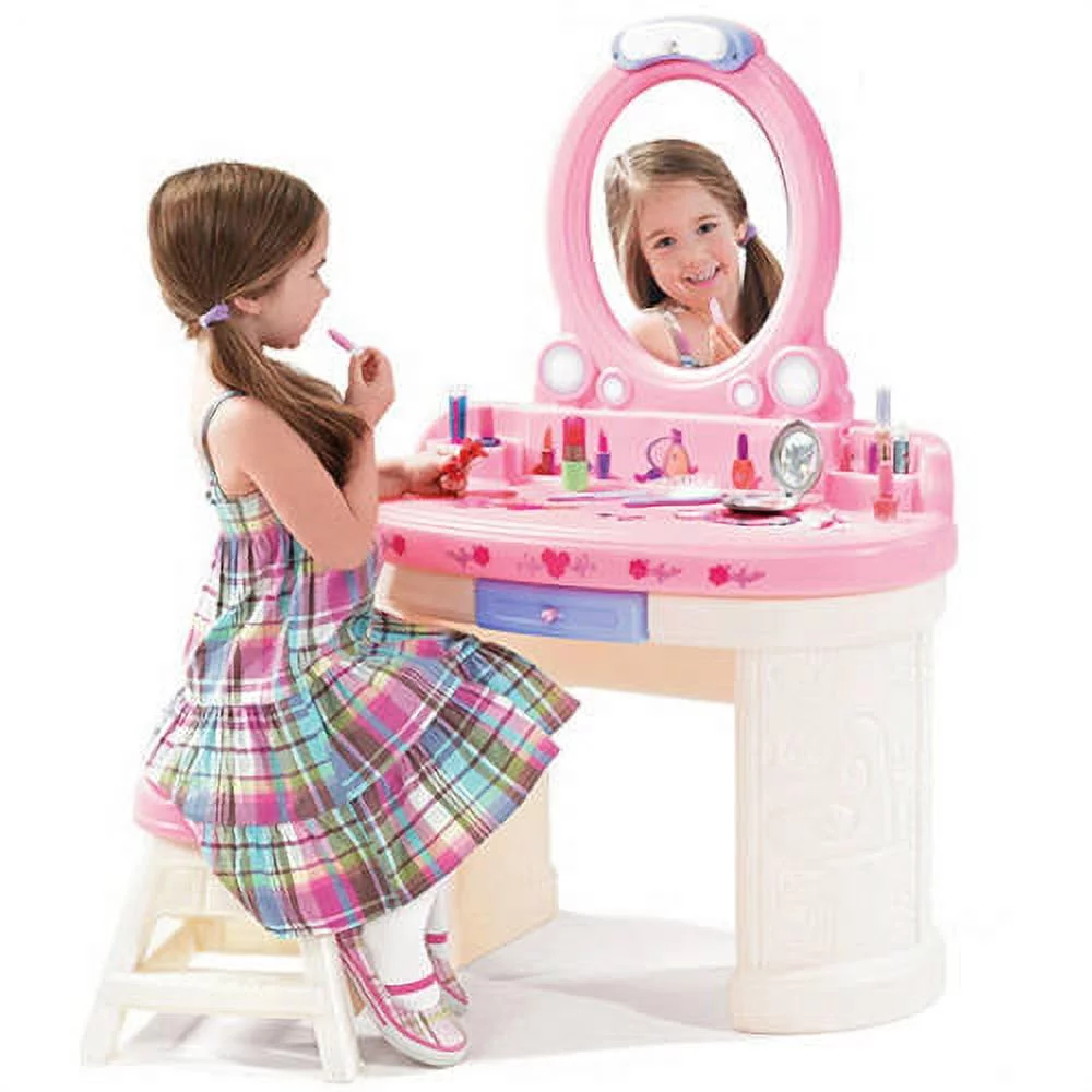Step2 Fantasy Vanity Girls Pretend Vanity Play Set, Toddlers