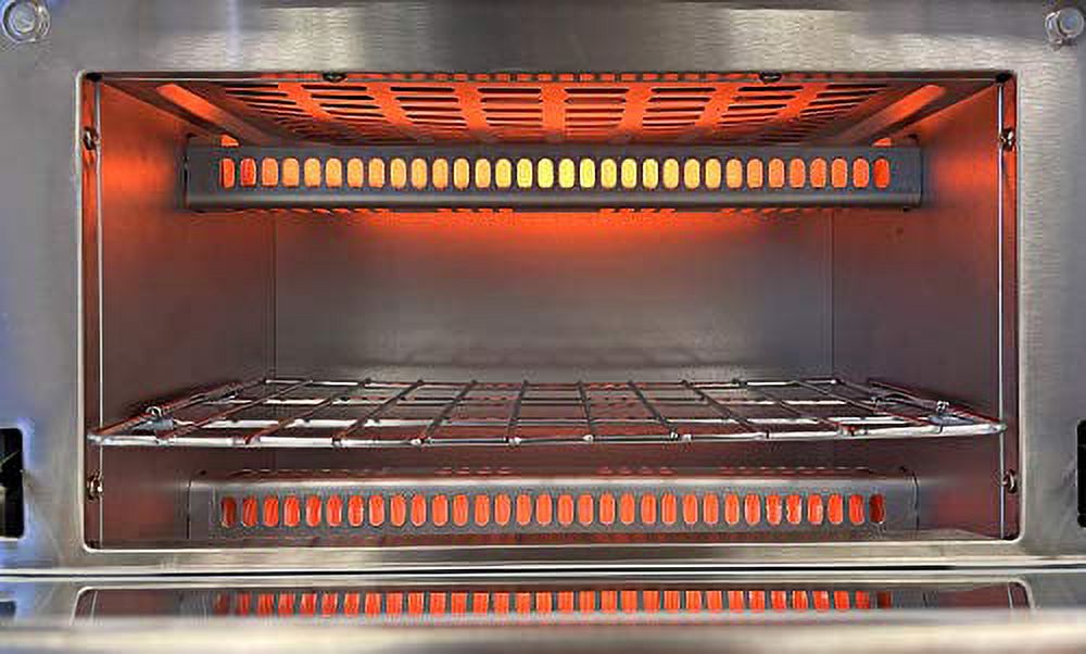 BM-1120B: 3-in-1 Breakfast Maker, Stainless Steel & Black