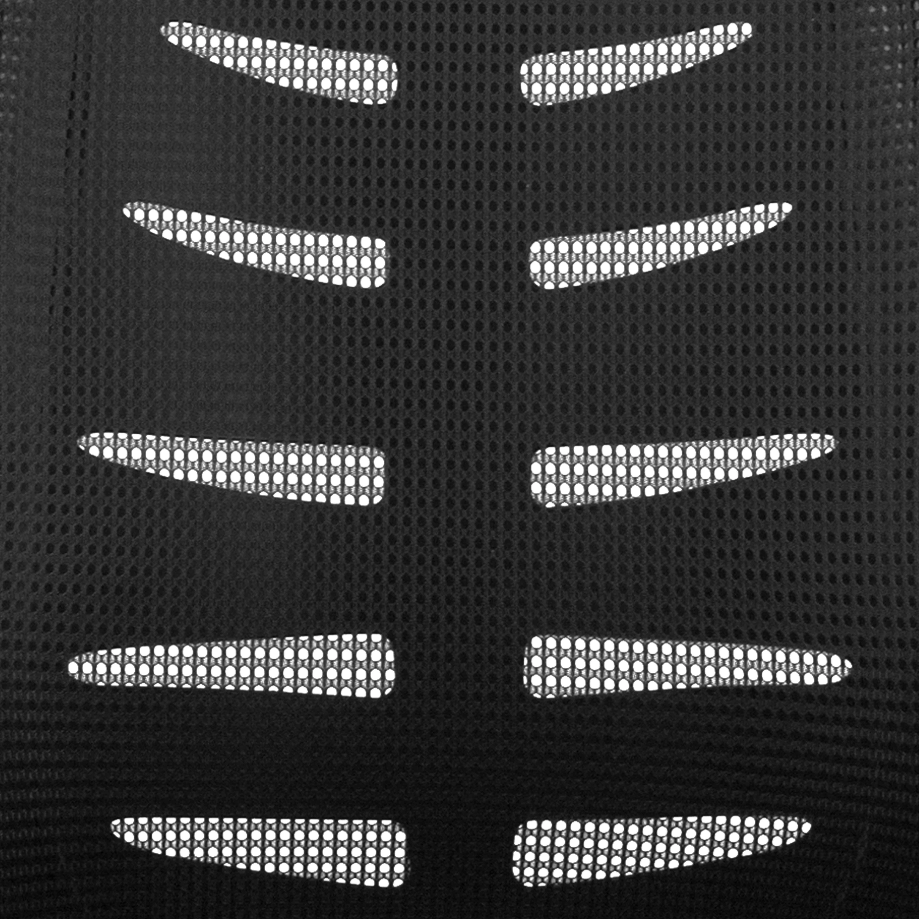 Emma + Oliver High Back Black Mesh Swivel Ergonomic Office Chair with Adjustable Flip-Up Arms