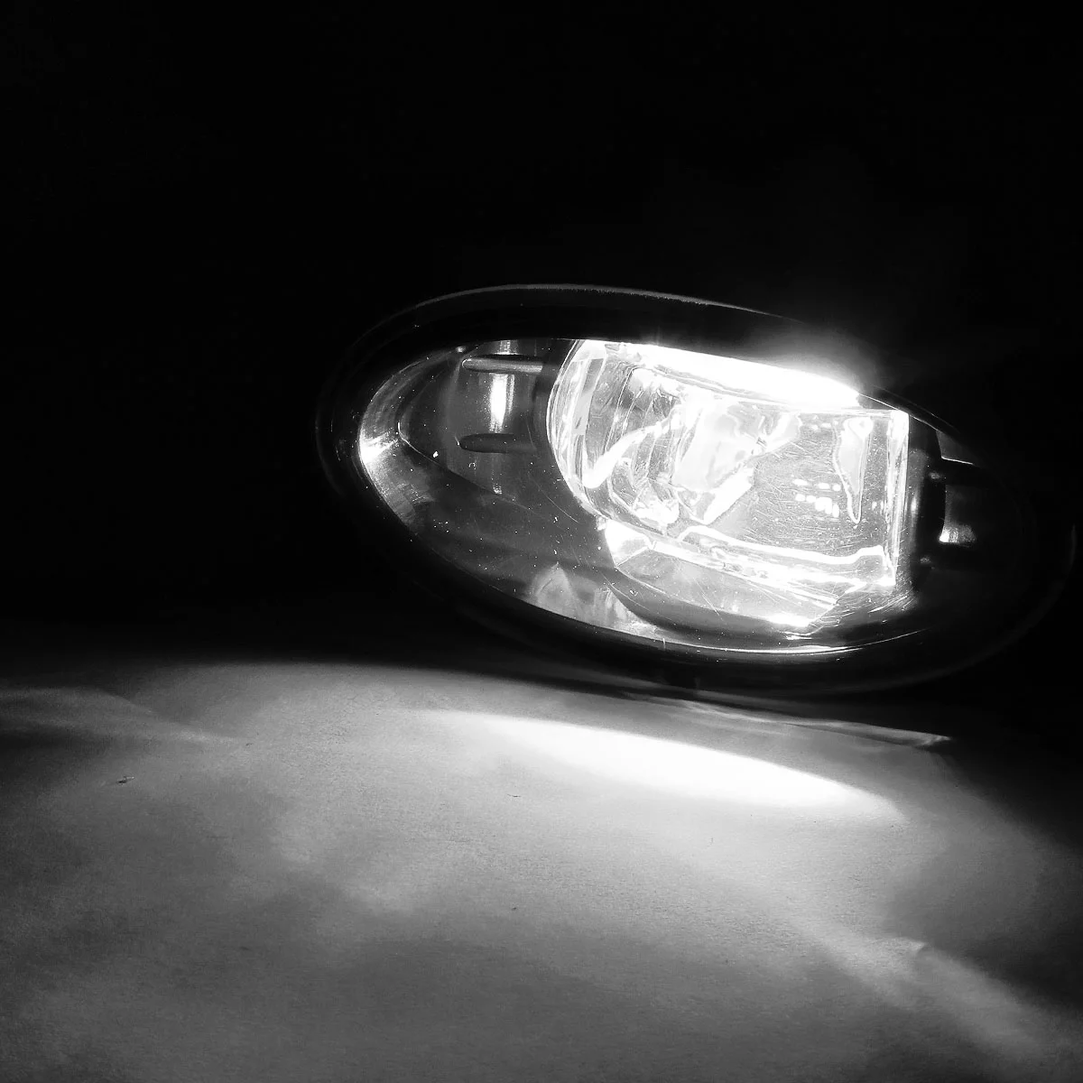 DNA Motoring FL-ZTL-255-CH For 2008 to 2017 Honda Civic/Accord/Odyssey/Fit Pair Bumper Driving LED DRL Fog Light Lamp+Switch Clear Lens 09 10 11 12 13 14 15 16