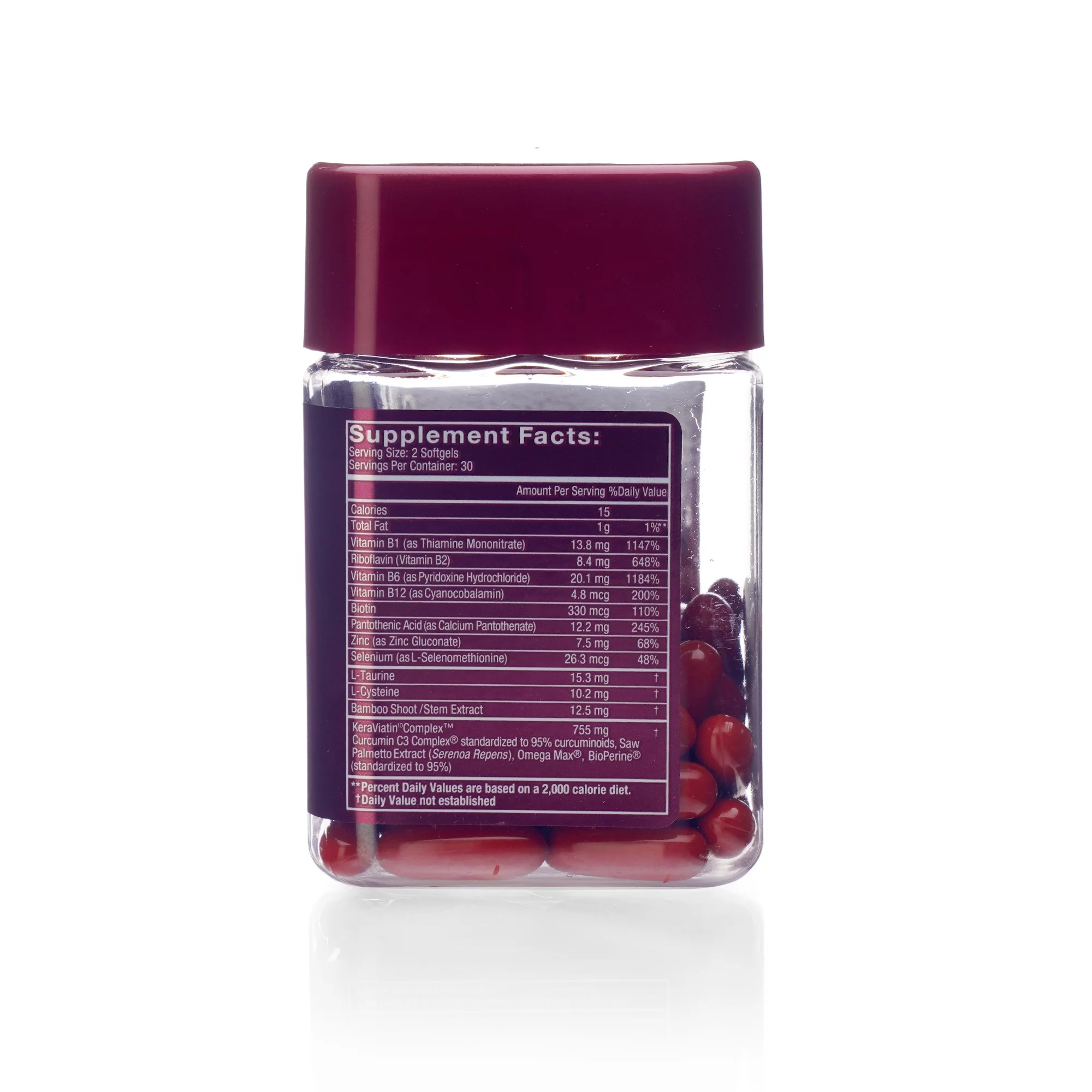 KeraViatin Hair Growth & Scalp Health Supplements, 30 Days Supply