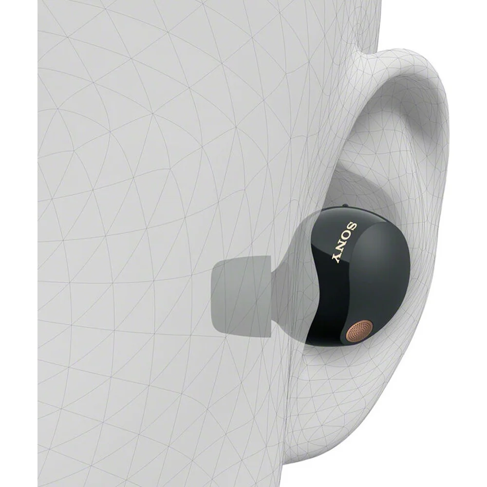 Sony WF-1000XM5 Industry Leading Noise Canceling Truly Wireless Earbuds (Black) (Open Box) with 1 Year CPS Premium Warranty Pack