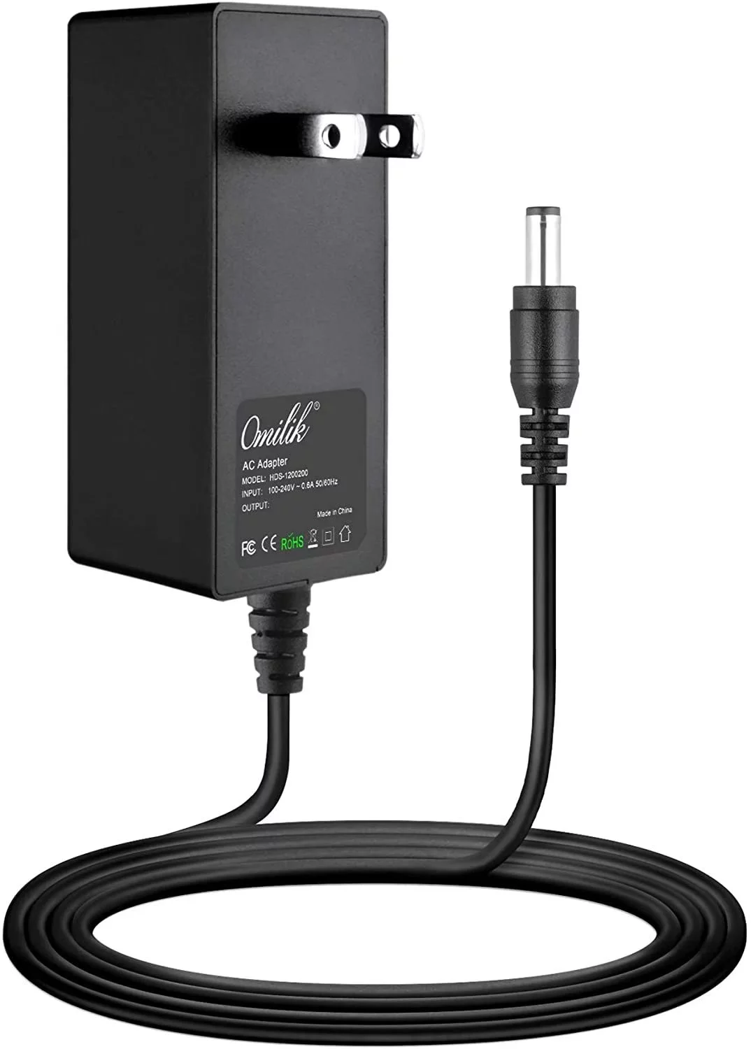 Omilik AC Adapter Charger for Behringer BEQ700 Bass Graphic Equalizer Pedal Power Supply Cord Mains PSU