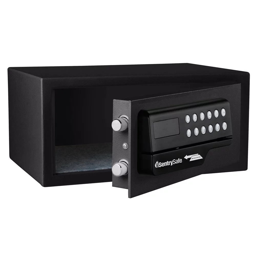 SentrySafe H060ES Digital Small Safe with Card Swipe Digital Lock, 0.41 Cu. ft.