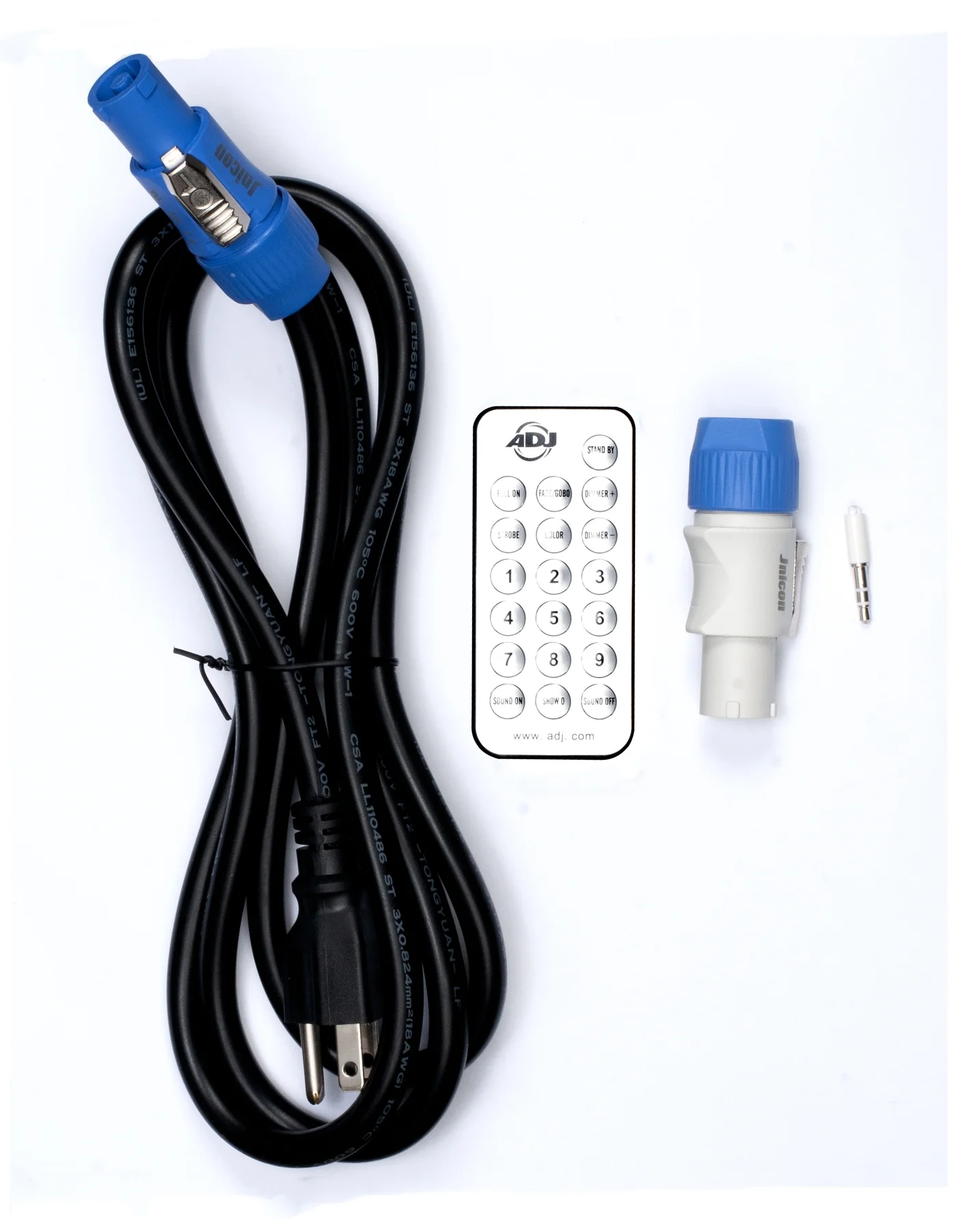 10) American DJ MOD STQ Compact DMX Par Lights w/Remote+Facade+Hazer+Fogger+Bags