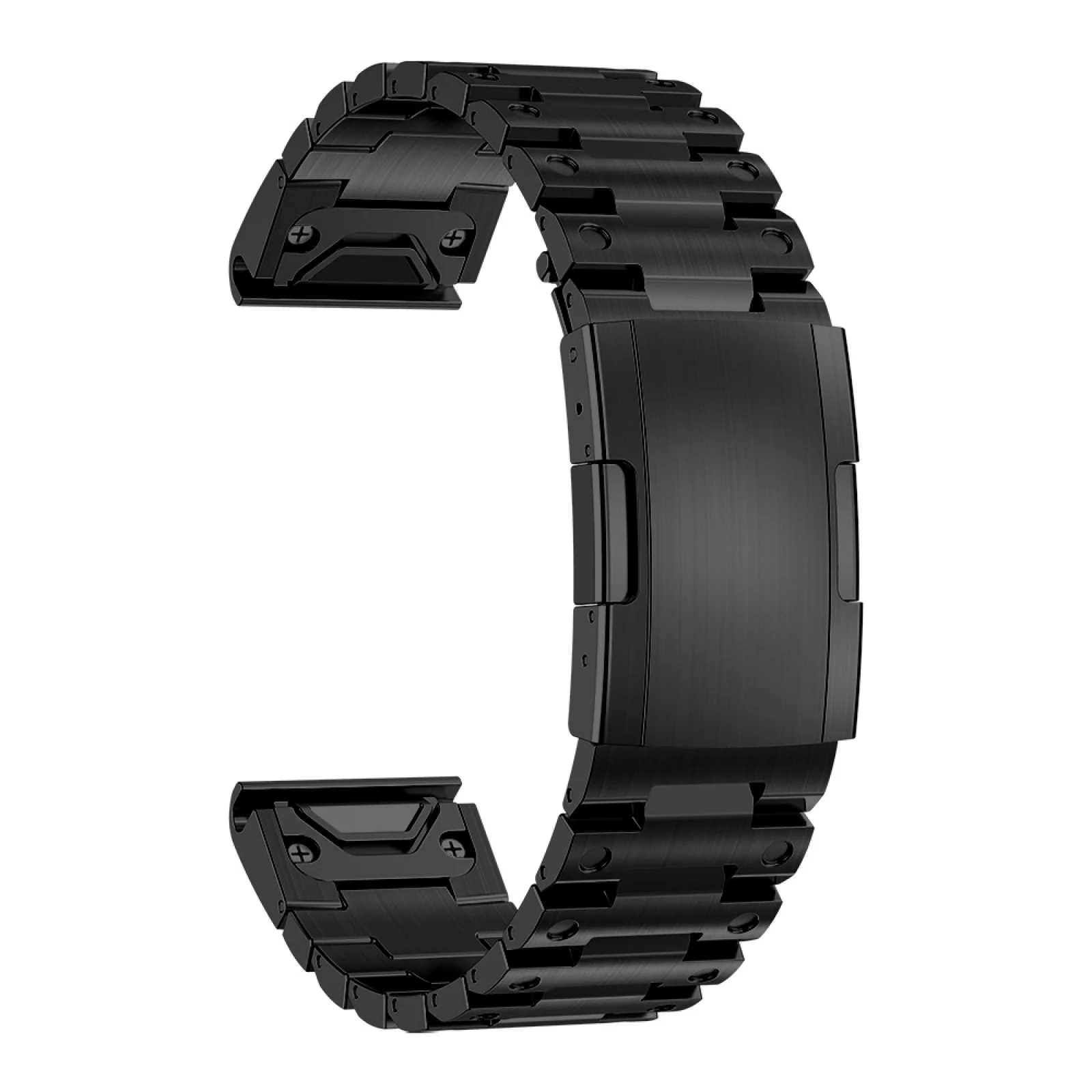 Replacement Wristband for Garmin for Fenix 7X 7 Solar 6 Pro 5 Plus, Metal Watch Band Smart Watch Accessory