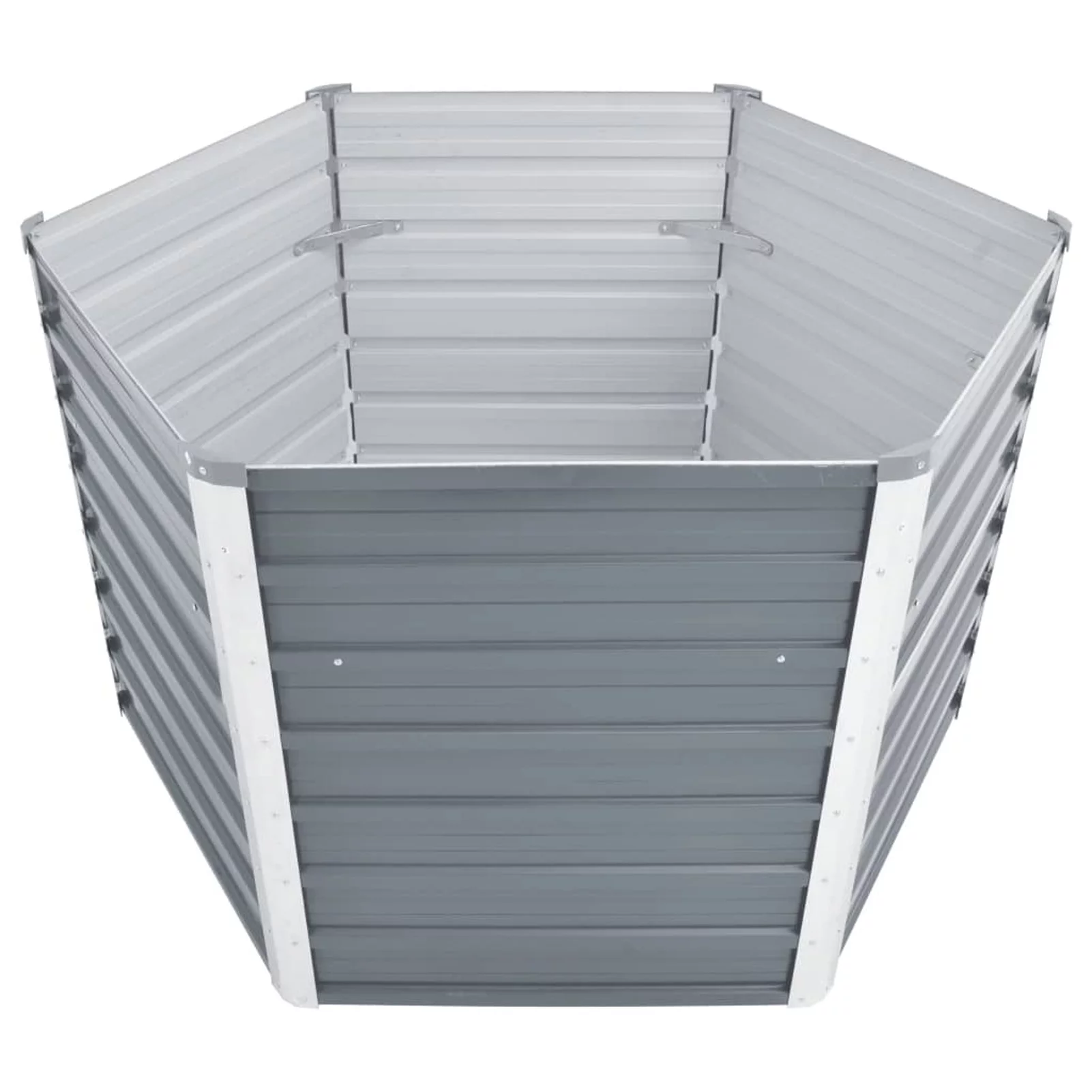 Dcenta Garden Raised Bed Galvanized Steel 50.8