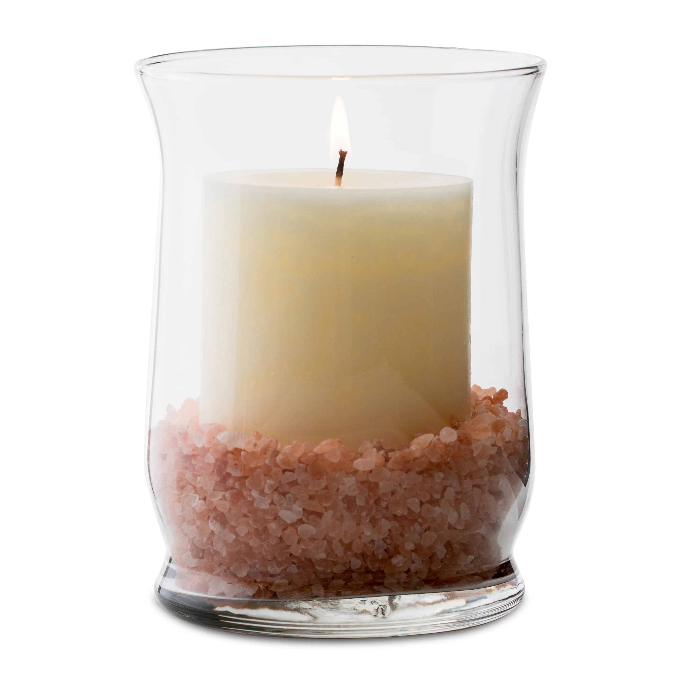 Libbey Adorn 6-Piece Glass Hurricane Vase Set, 4.4-inch