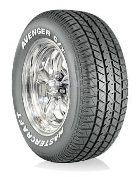 Mastercraft Avenger G/T P185/60R14 82T Tire Fits: 1989-98 Honda Civic Si, 1990 Mazda Miata Base
