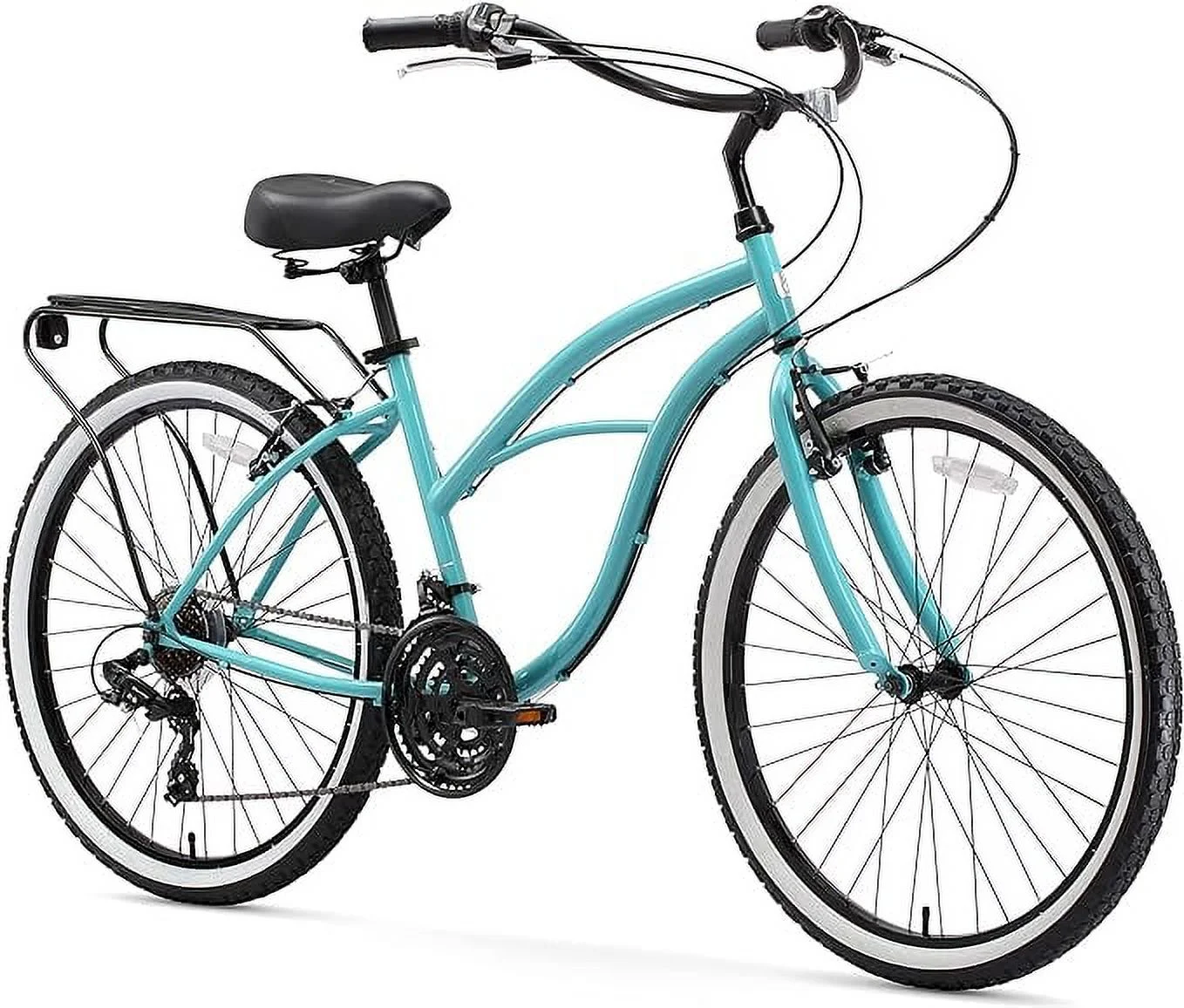 Open Box Sixthreezero Around The Block Beach Cruiser Bike 1 Speed 26
