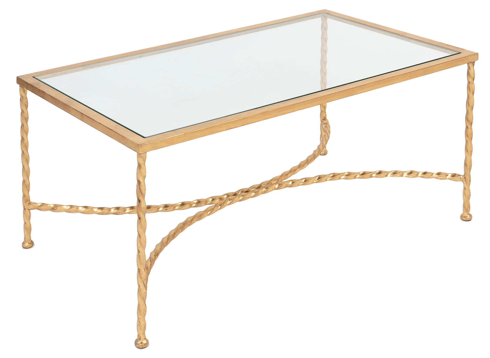 SAFAVIEH Couture Matilda Glam Metal Coffee Table, Gold